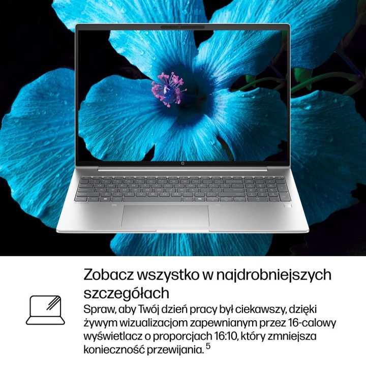 HP ProBook 4 G1i Ultra 7 255U 16"WUXGA IPS 300nits AG 16GB DDR5 5600 SSD512 Arc Cam1080p 56Wh W11Pro