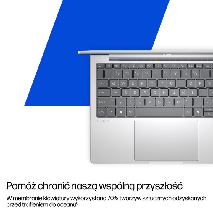 HP EliteBook 8 G1i Ultra 7 255U 14"WUXGA 400nits AG LBL 32GB DDR5 5600 SSD512 Intel Arc Cam 5MP+IR+ISP 62Wh W11Pro Glacier