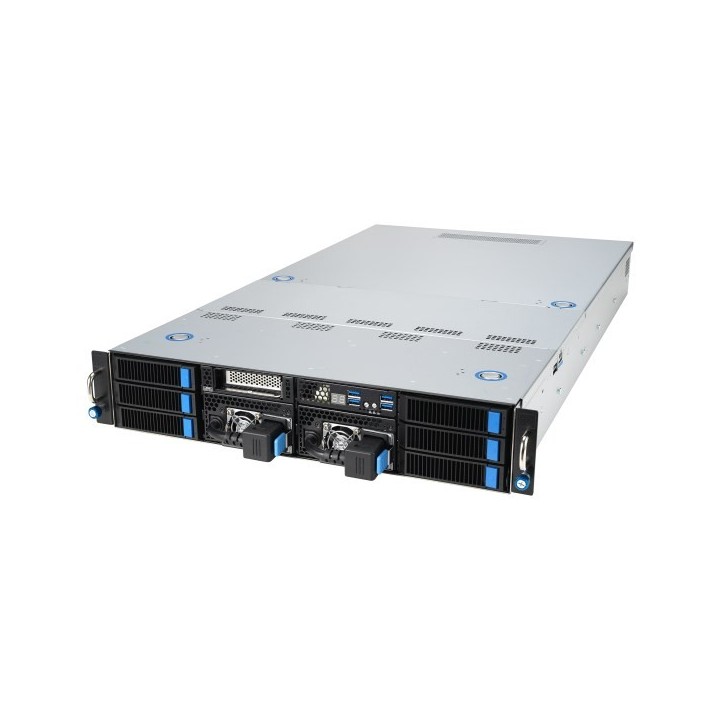 ASUS Rack 2U ESC4000A-E11-SKU1/2200W(1+1) AMD EPYC 1x LGA 4094 (SP3) 280W 8xDDR4 3200 8x3.5"/2.5" SATA/SAS*+2NVME 2 Intel i350