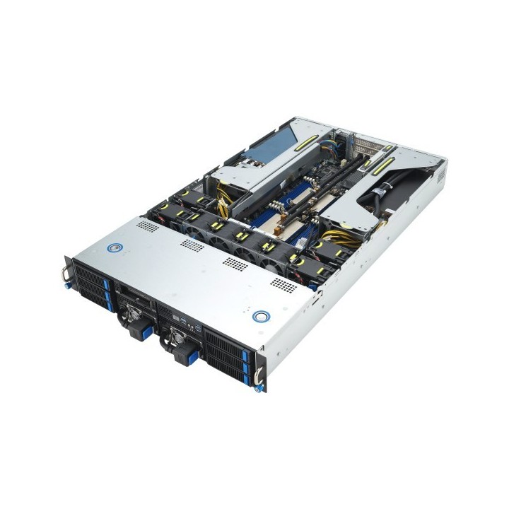 ASUS Rack 2U ESC4000A-E11-SKU1/2200W(1+1) AMD EPYC 1x LGA 4094 (SP3) 280W 8xDDR4 3200 8x3.5"/2.5" SATA/SAS*+2NVME 2 Intel i350