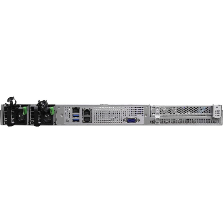 Platforma ASRock Rack (1U) AMD Epyc 9004 (4xLFF, 4XSFF, 2x10GbE, Red. PSU, IPMI)