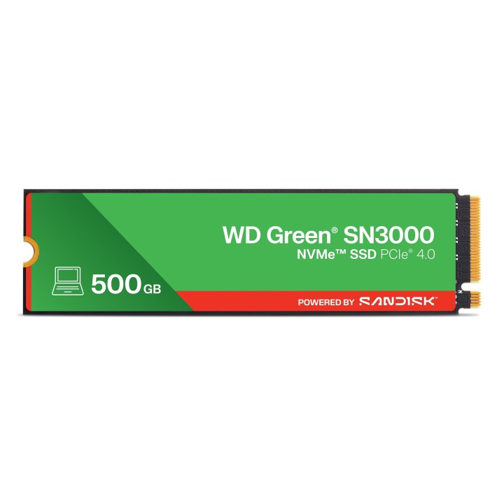 SSD WD Green SN3000 500GB NVMe WDS500G4G0E