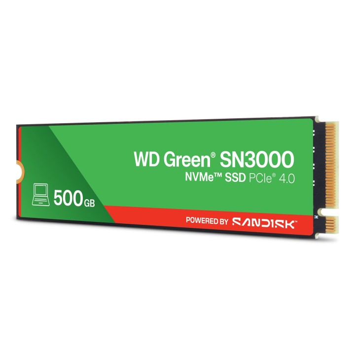 SSD WD Green SN3000 500GB NVMe WDS500G4G0E