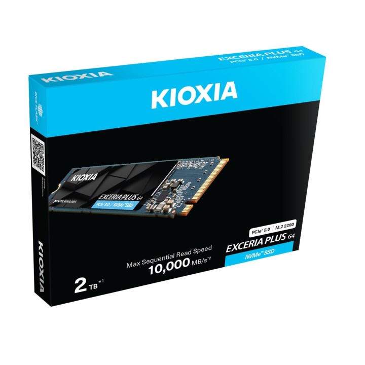 SSD KIOXIA EXCERIA PLUS G4 NVMe M.2 2280 2TB