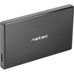 Obudowa NATEC Rhino GO NKZ-0941 (2.5" USB 3.0 Aluminium kolor czarny)