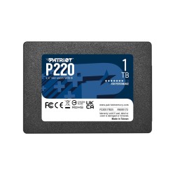 SSD PATRIOT P220 1TB SATA 2,5"