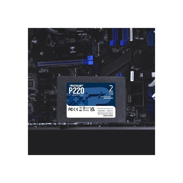 SSD PATRIOT P220 2TB SATA3 2,5" P220S2TB25