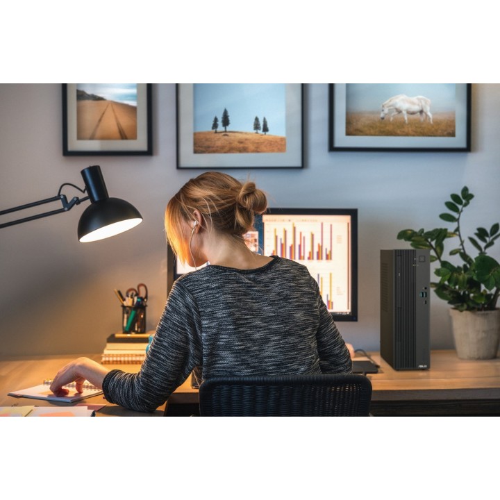 ASUS ExpertCenter P500 SFF Core 5 210H 16GB DDR5 SSD512 Intel Graphics WLAN+BT 180W W11Pro Gray 3Y OnSite