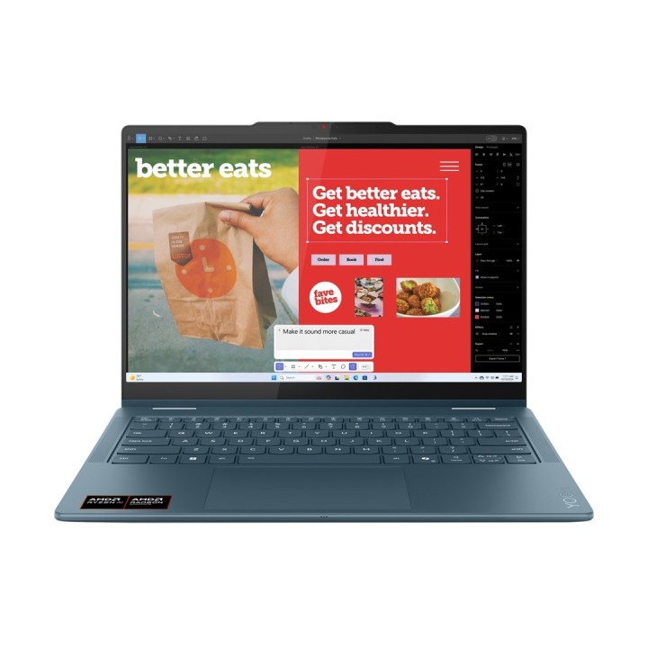 Lenovo Yoga 7 2-in-1 14AKP10 Ryzen AI 5 340 14.0"WUXGA Touch OLED 400nits Glossy 60Hz 16GB LPDDR5-6400 SSD512 Radeon 840M