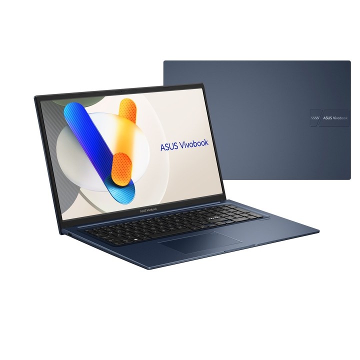 ASUS Vivobook 17 X1704VA-AU1068W Core 5 120U 17.3"FHD IPS-level Panel 60Hz 250nits AG 16GB DDR5 SSD512 Intel Graphics WLAN+BT