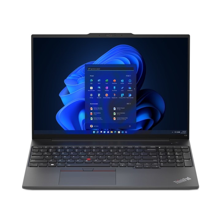 Lenovo ThinkPad E16 i5-1335U 16"WUXGA Touch IPS 300nits 16GB DDR4 SSD512 Iris Xe Cam1080p 47Wh Backlit Kb FgPr W11Pro Graphite