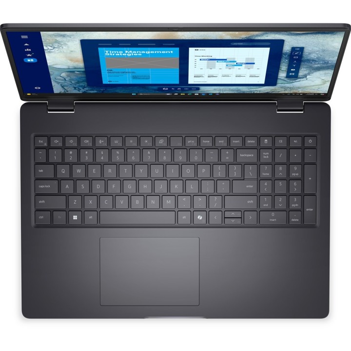 Dell Pro 16 PC16250 Core 3 100U 16.0"FHD+ IPS 60Hz 8GB DDR5 SSD512 Intel UHD Graphics FgrPr Cam & Mic WLAN + BT BcklKb W11Pro 3Y