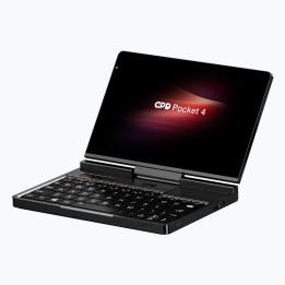 Laptop GPD-Pocket-4 Ryzen 7 8840U/8" WQXGA (2560x1600) Touchscreen 144Hz IPS/x360/LAN/16GB/SSD 1TB/BT/BLKB/FPR/x360/Radeon 780M