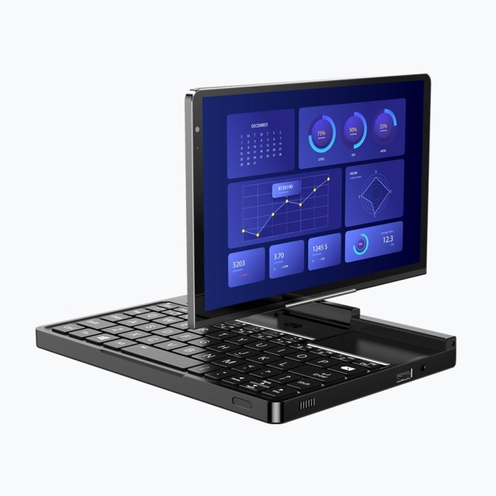 Laptop GPD-Pocket-4 Ryzen 7 8840U/8" WQXGA (2560x1600) Touchscreen 144Hz IPS/x360/LAN/16GB/SSD 1TB/BT/BLKB/FPR/x360/Radeon 780M