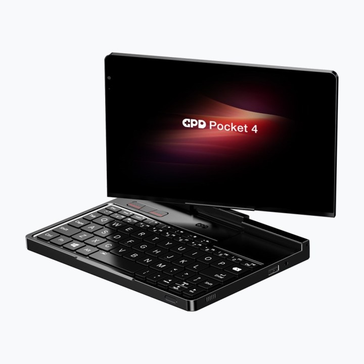 Laptop GPD-Pocket-4 Ryzen 7 8840U/8" WQXGA (2560x1600) Touchscreen 144Hz IPS/x360/LAN/16GB/SSD 1TB/BT/BLKB/FPR/x360/Radeon 780M