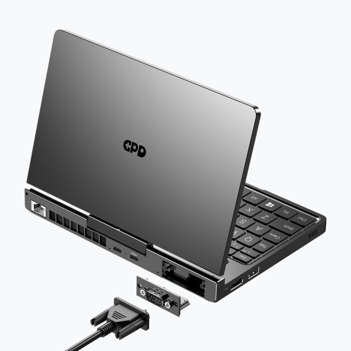 Laptop GPD-Pocket-4 Ryzen 7 8840U/8" WQXGA (2560x1600) Touchscreen 144Hz IPS/x360/LAN/16GB/SSD 1TB/BT/BLKB/FPR/x360/Radeon 780M
