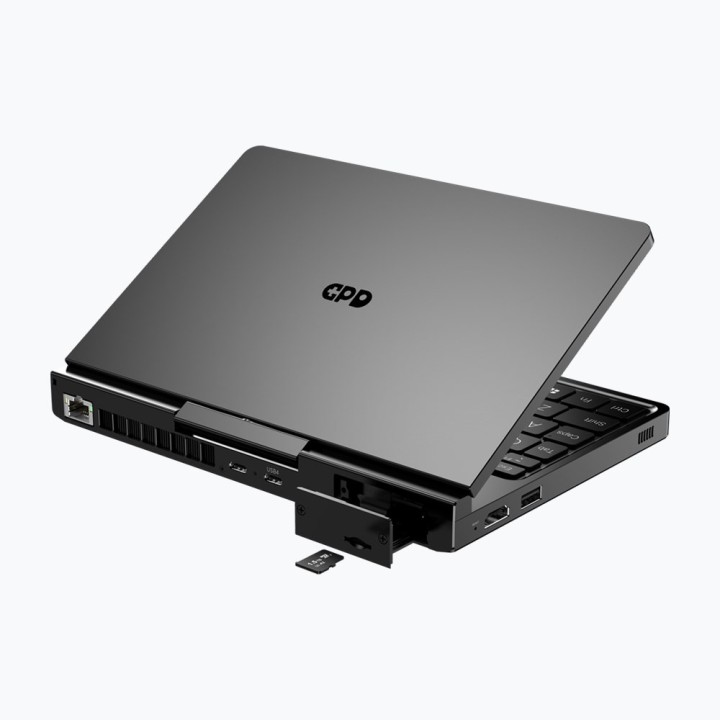 Laptop GPD-Pocket-4 Ryzen 7 8840U/8" WQXGA (2560x1600) Touchscreen 144Hz IPS/x360/LAN/16GB/SSD 1TB/BT/BLKB/FPR/x360/Radeon 780M