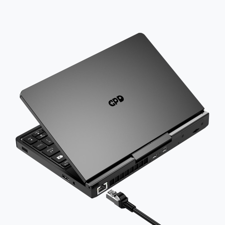 Laptop GPD-Pocket-4 Ryzen 7 8840U/8" WQXGA (2560x1600) Touchscreen 144Hz IPS/x360/LAN/16GB/SSD 1TB/BT/BLKB/FPR/x360/Radeon 780M