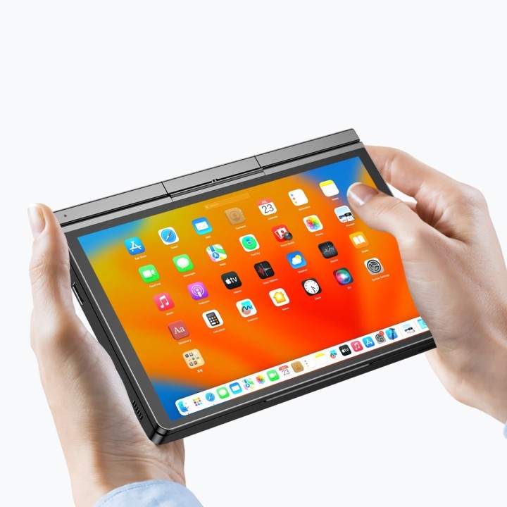 Laptop GPD-Pocket-4 Ryzen 7 8840U/8" WQXGA (2560x1600) Touchscreen 144Hz IPS/x360/LAN/16GB/SSD 1TB/BT/BLKB/FPR/x360/Radeon 780M