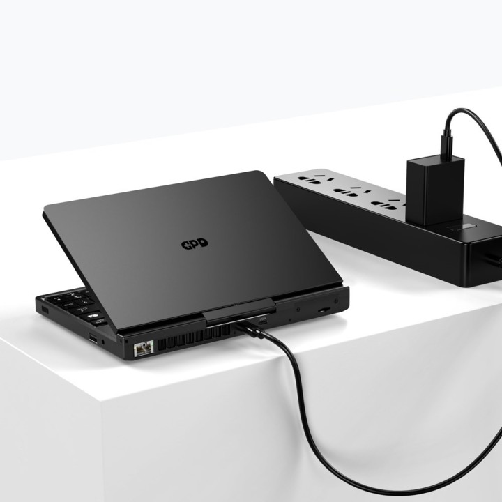 Laptop GPD-Pocket-4 Ryzen 7 8840U/8" WQXGA (2560x1600) Touchscreen 144Hz IPS/x360/LAN/16GB/SSD 1TB/BT/BLKB/FPR/x360/Radeon 780M