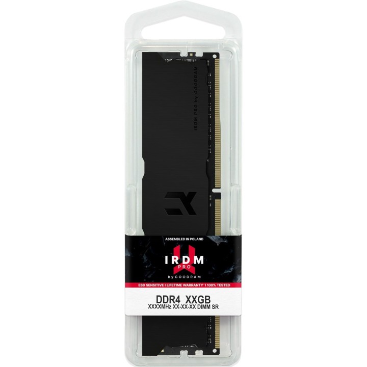 GOODRAM DDR4 IRP-K3600D4V64L18/32GDC 32GB Dual Channel 3600MHz 18-22-22 Deep Black