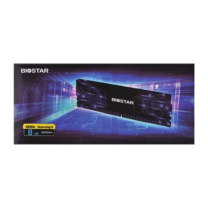 Pamięć DDR4 Biostar 8GB 3200MHz Heatsink Storming Vseries