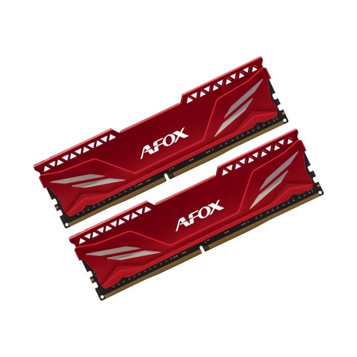 AFOX GAMING DDR4 2X16GB 3200MHZ CL16 RANK1 XMP2 RED AFLD432PS1CAD
