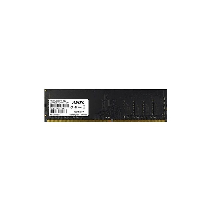 AFOX DDR4 8G 2400MHZ RANK1 AFLD48EH1P