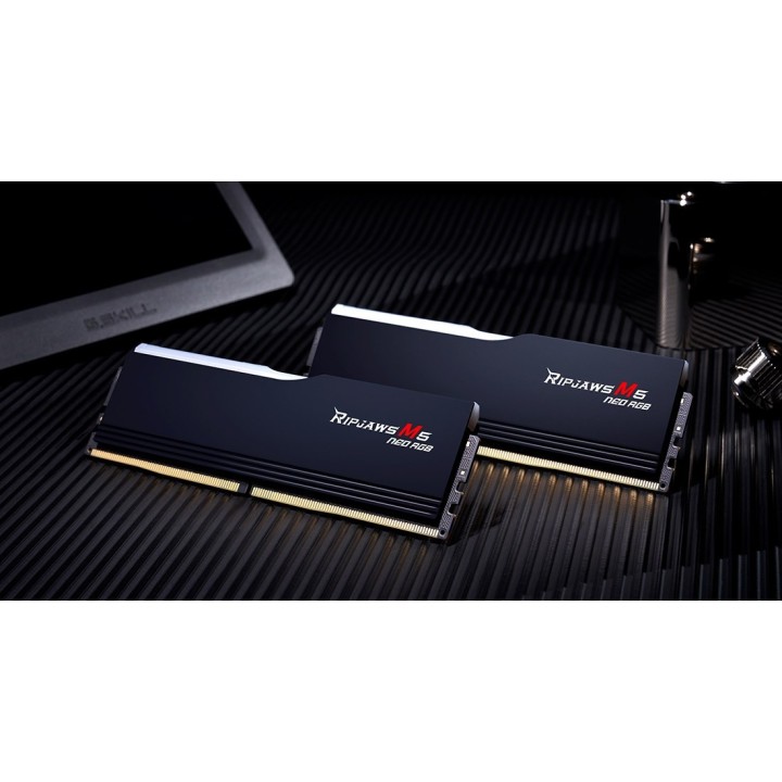 G.SKILL TRIDENT NEO AMD DDR5 2X32GB 6000MHZ CL36-36 BLACK F5-6000J3636F32GX2-RM5NRK