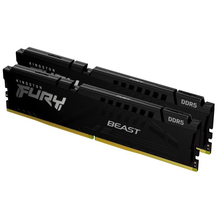 KINGSTON DDR5 64GB 6000MT/s CL30 DIMM (Kit of 2) FURY Beast Black EXPO
