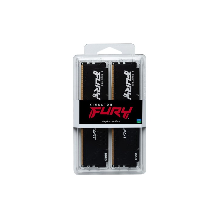KINGSTON DDR5 64GB 6000MT/s CL30 DIMM (Kit of 2) FURY Beast Black EXPO