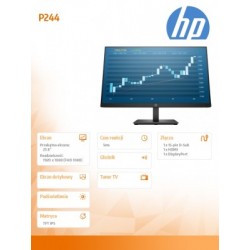 HP Inc. Monitor P244 5QG35AA