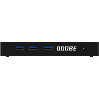 Mini PC Qoobe SUC N150/12GB/SSD 512GB/Win 11 Pro czarny