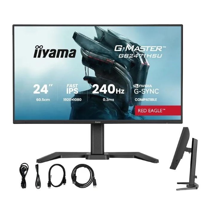 MONITOR IIYAMA LED Fast IPS 23,8" GB2471HSU-B1 Red Eagle 240Hz