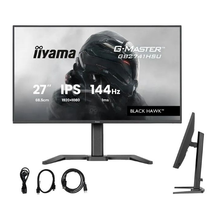 MONITOR IIYAMA LED IPS 27" GB2741HSU-B1 Black Hawk 144Hz