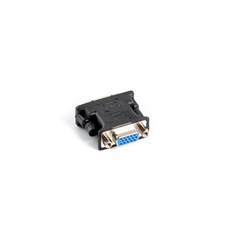 Adapter Lanberg AD-0012-BK (DVI-I (Dual link) M - D-Sub (VGA) F kolor czarny)