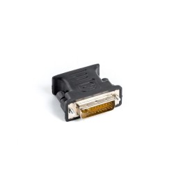 Adapter Lanberg AD-0012-BK (DVI-I (Dual link) M - D-Sub (VGA) F kolor czarny)