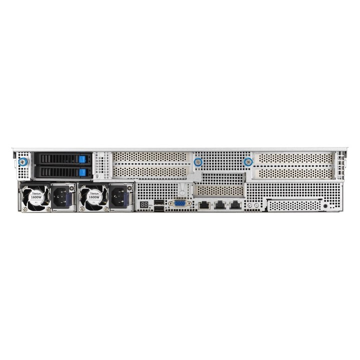 Platforma Asus Rack (2U) RS521A-E12-RS24U AMD Epyc 9005/9004 (16x NVMe/8x SATA HS, 2xM.2, 2x1Gbe, IPMI, 1+1 2000W)