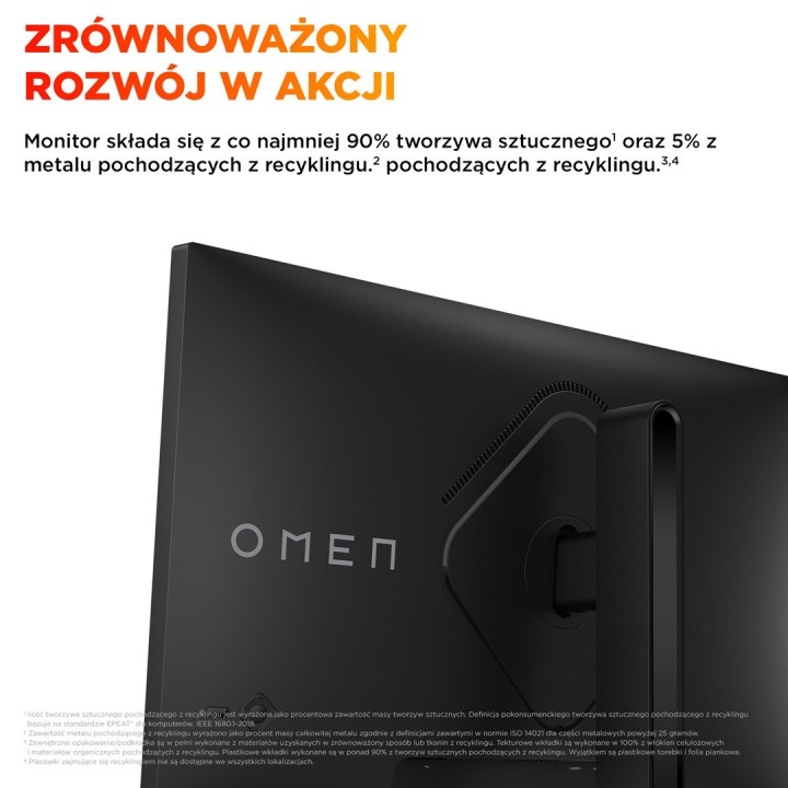 MONITOR HP LED, QHD 27" OMEN 27q G2 (AV4H6E9) 180Hz