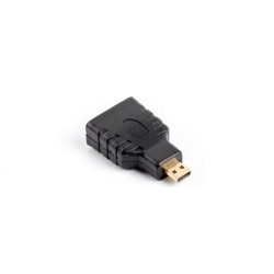 Adapter Lanberg AD-0015-BK (HDMI F - Micro HDMI M kolor czarny)
