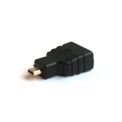 Adapter SAVIO CL-17 (HDMI M - Micro HDMI F kolor czarny)