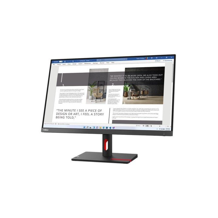 Lenovo ThinkVision S27i-30 27"FHD IPS 100Hz 300nits HDMI VGA Raven Black