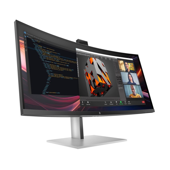 Monitor HP LED 34” S7 Pro 734pm (8K157UT) Curved IPS 120Hz WQHD Kamera RJ-45 ThunderBolt 4