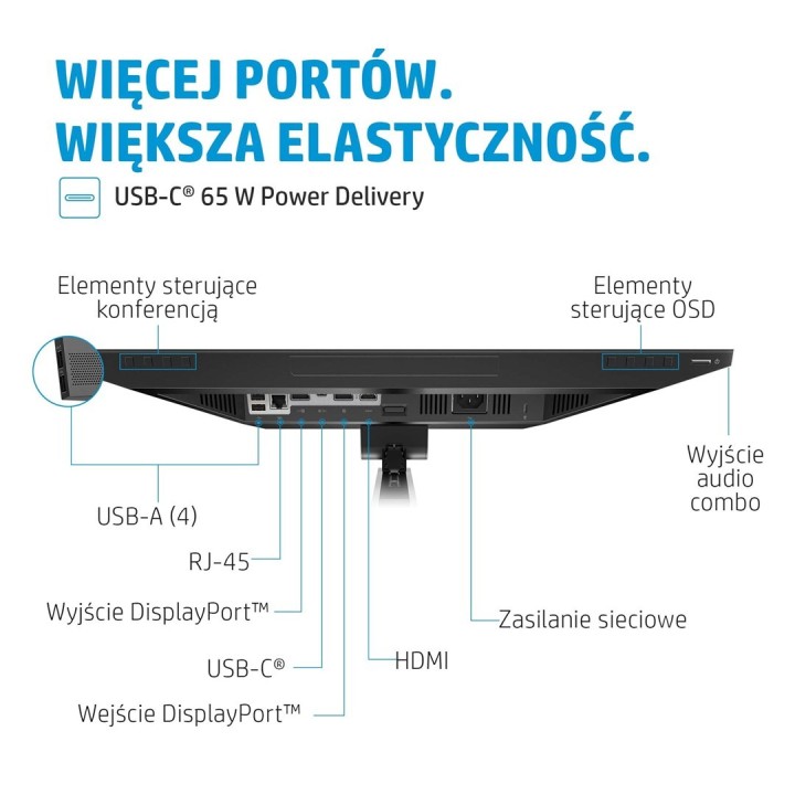 MONITOR HP LED 23,8” E24M G4 (40Z32AA)