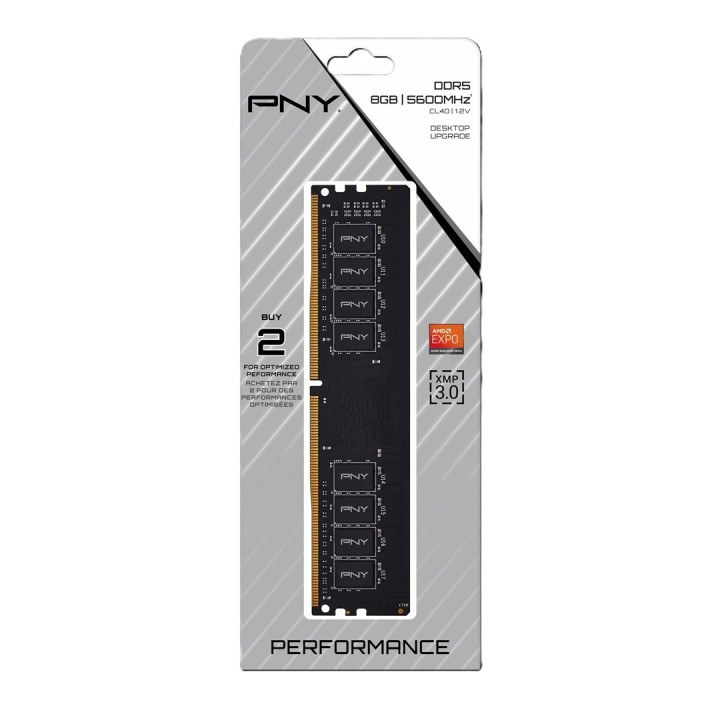 Pamięć PNY Performance DDR5 8GB 5600MHz CL40