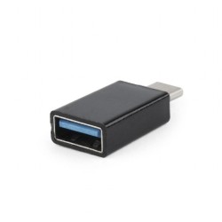 Adapter GEMBIRD A-USB3-CMAF-01 (USB typu C M - USB 3.0 F kolor czarny)