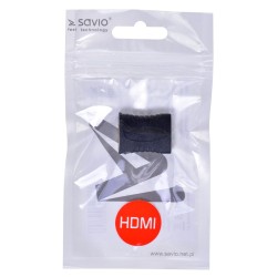 Adapter SAVIO CL-111 (HDMI F - HDMI F kolor czarny)