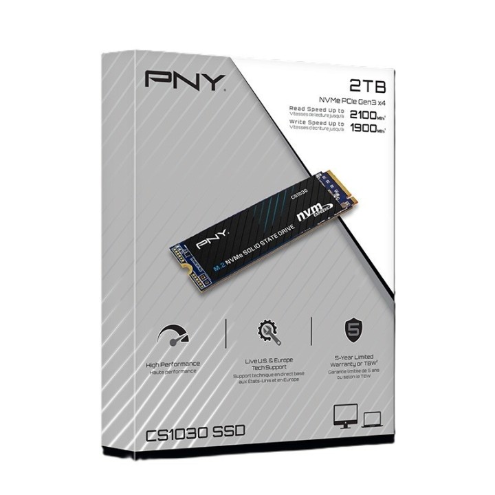 Dysk SSD PNY CS1030 2TB M.2 2280 PCI-E x4 Gen3 NVMe
