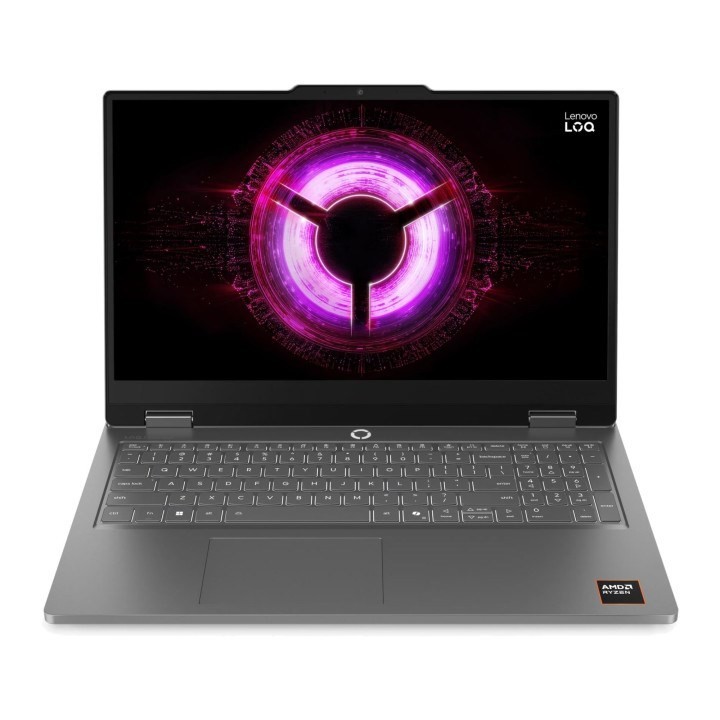 Lenovo LOQ 15ARP11 Ryzen 7 170 15,6"FHD 144Hz 300nits AG 16GB DDR5 4800 SSD512 RTX5050_8GB Cam720p 60Wh Win11 Luna Grey (REPACK)