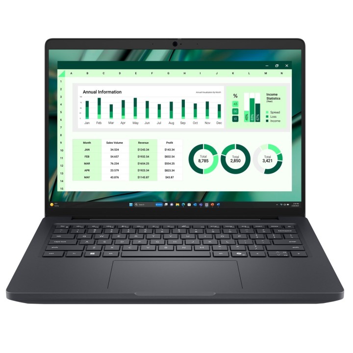 Dell Pro Max 14 MC14250 Ultra 7 265H 14.0"FHD+ IPS 300nits AG 16GB LPDDR5x SSD512 Intel Graphics Cam 2.0 Mpix + IR 72Wh W11Pro